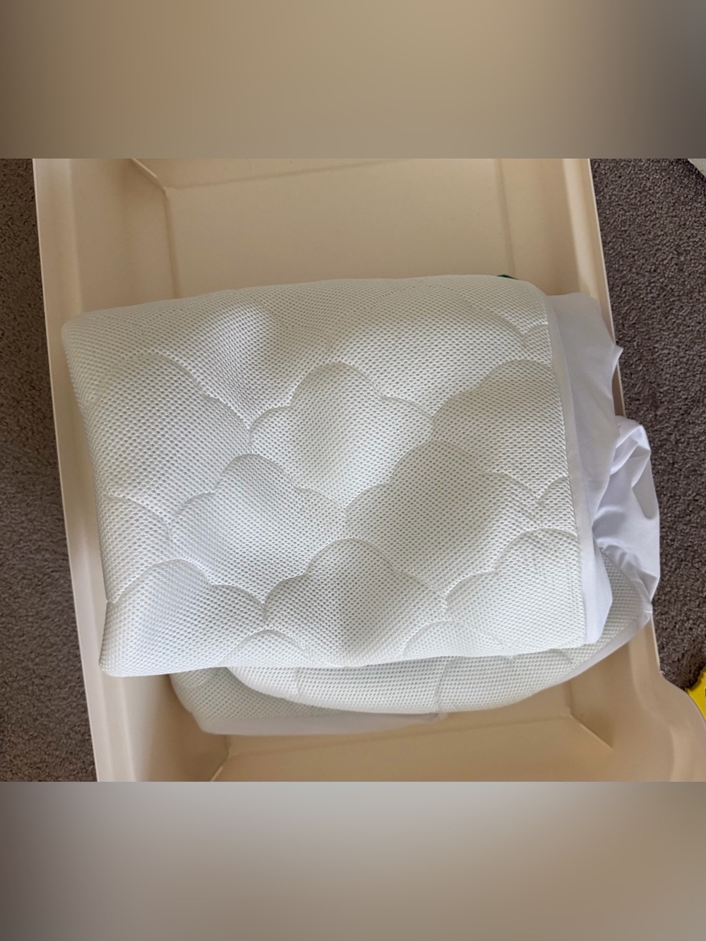 Like new newton waterproof mattress pad crib mattress pad baby toddler kids